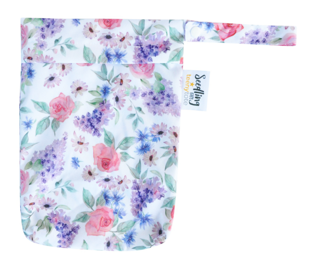 Seedling Baby Teeny Tote Wet Bag - Mumma's Garden|Summer Sweets Baby