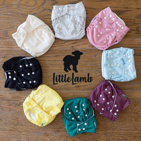 Little Lamb One Size Pocket - Solid Colours|Summer Sweets Baby