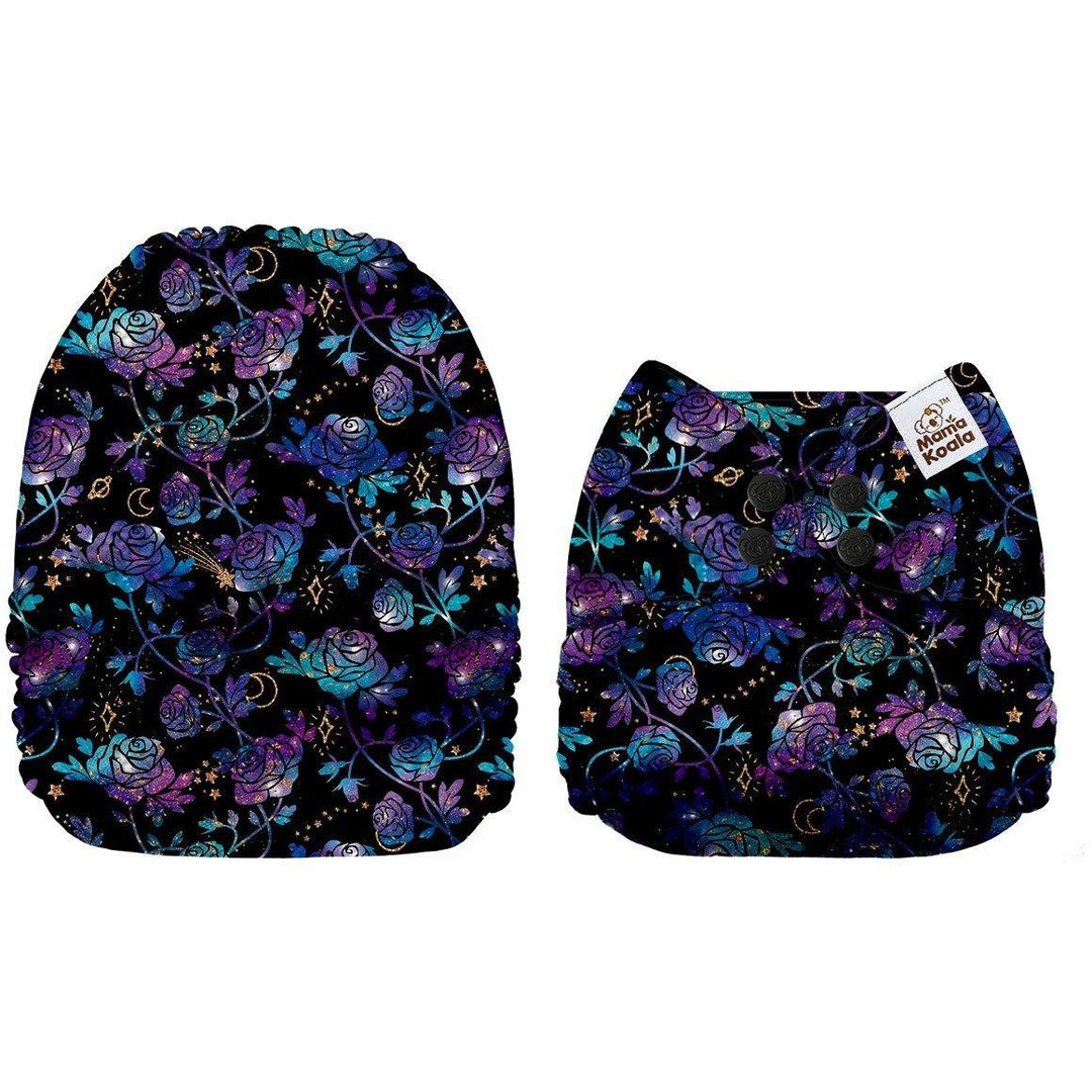 Mama Koala Midnight Roses Pocket Nappy|Summer Sweets Baby