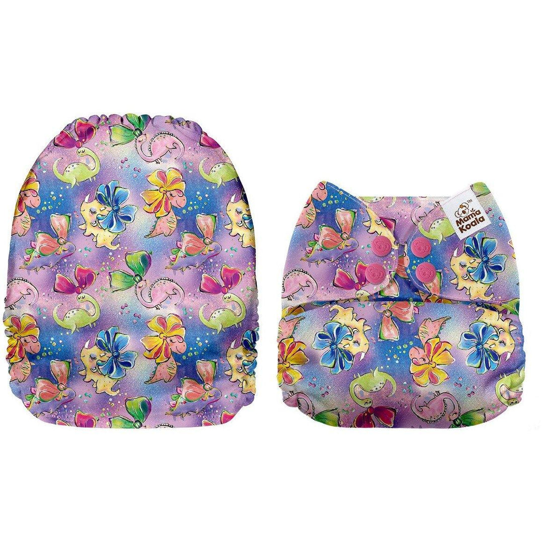 Mama Koala Girly Dinos Pocket Nappy|Summer Sweets Baby