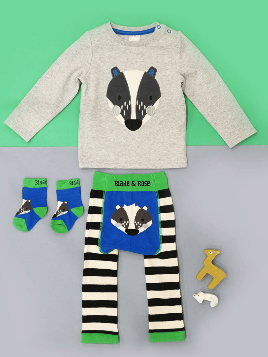 Blade & Rose - Pip the Badger Leggings|Summer Sweets Baby