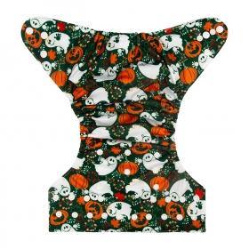 Alva Baby Green Ghosts Pocket Nappy|Summer Sweets Baby