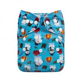 Alva Baby Snowman & Gifts Pocket Nappy|Summer Sweets Baby
