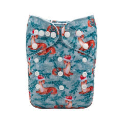 Alva Baby Winter Deer Pocket Nappy
