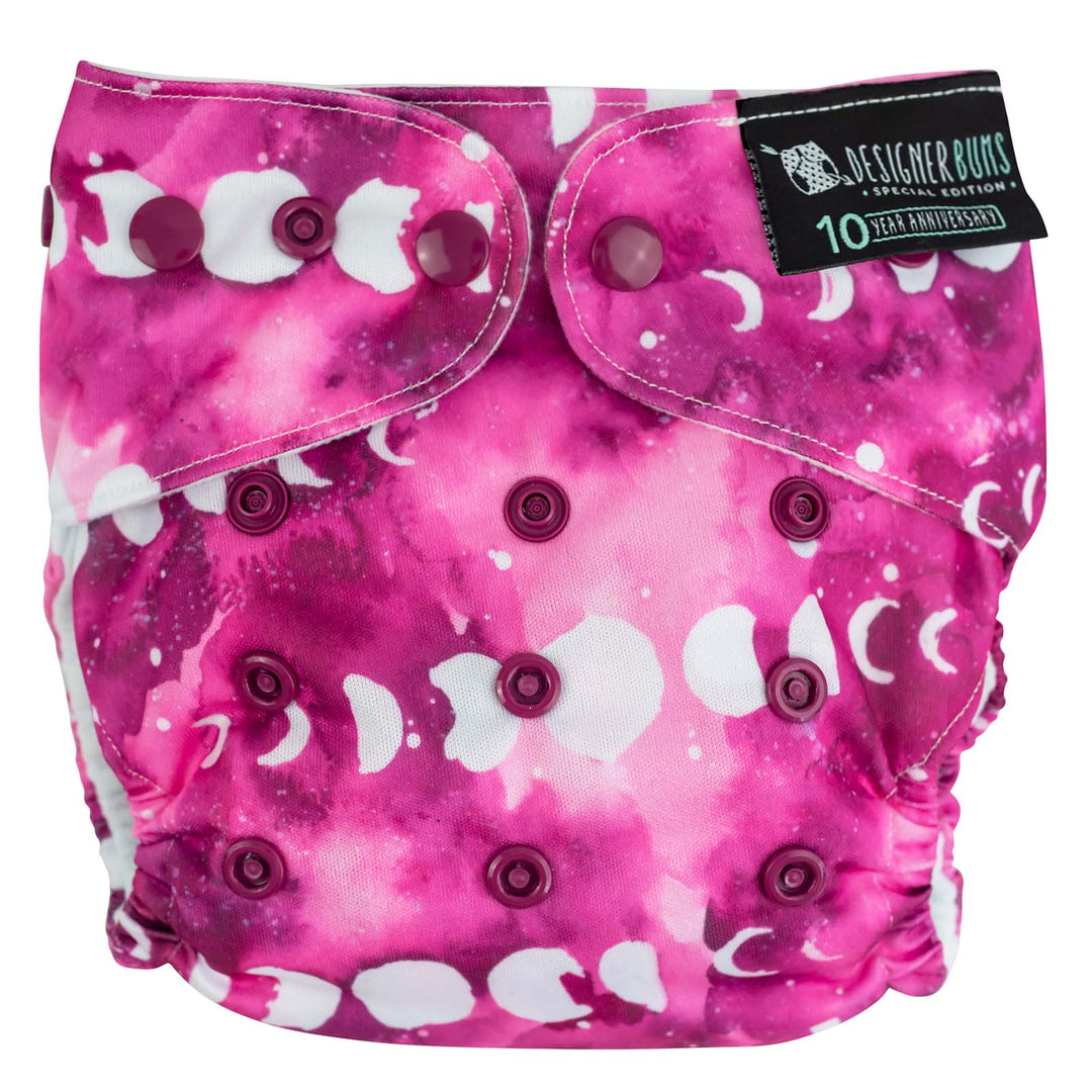 Designer Bums All-in-Two (Ai2) Cloth Nappy - Rose Moon|Summer Sweets Baby