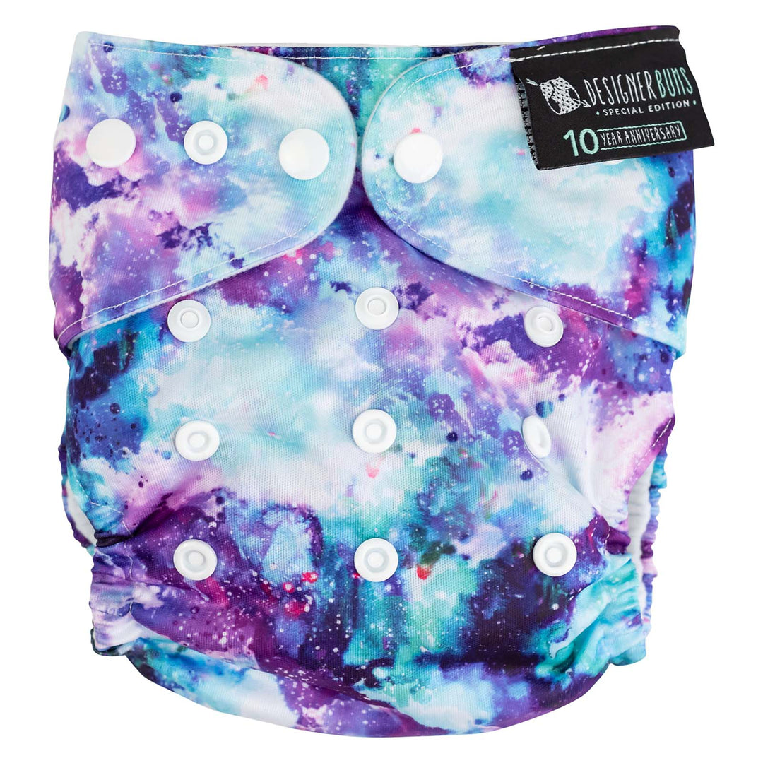 Designer Bums All-in-Two (Ai2) Cloth Nappy - Silver Lining|Summer Sweets Baby