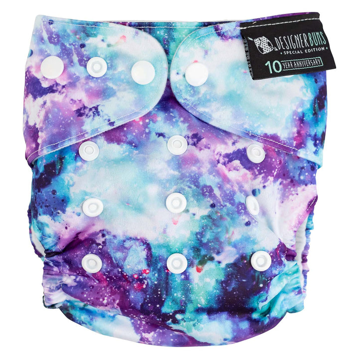 Designer Bums All-in-Two (Ai2) Cloth Nappy - Silver Lining|Summer Sweets Baby
