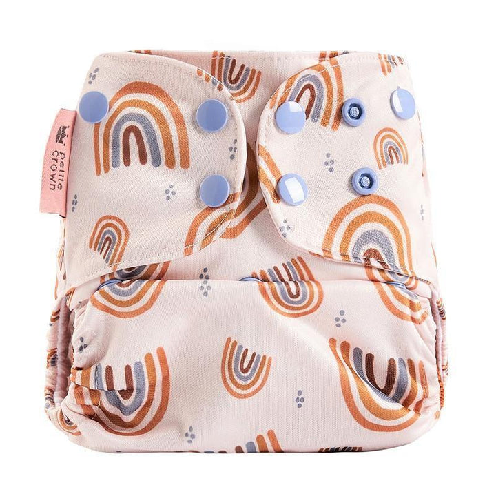 Petite Crown AWJ Pocket/Swim Plus XL Nappy - Multiple Patterns|Summer Sweets Baby