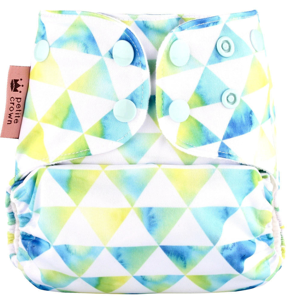 Petite Crown AWJ Pocket/Swim Plus XL Nappy - Multiple Patterns|Summer Sweets Baby