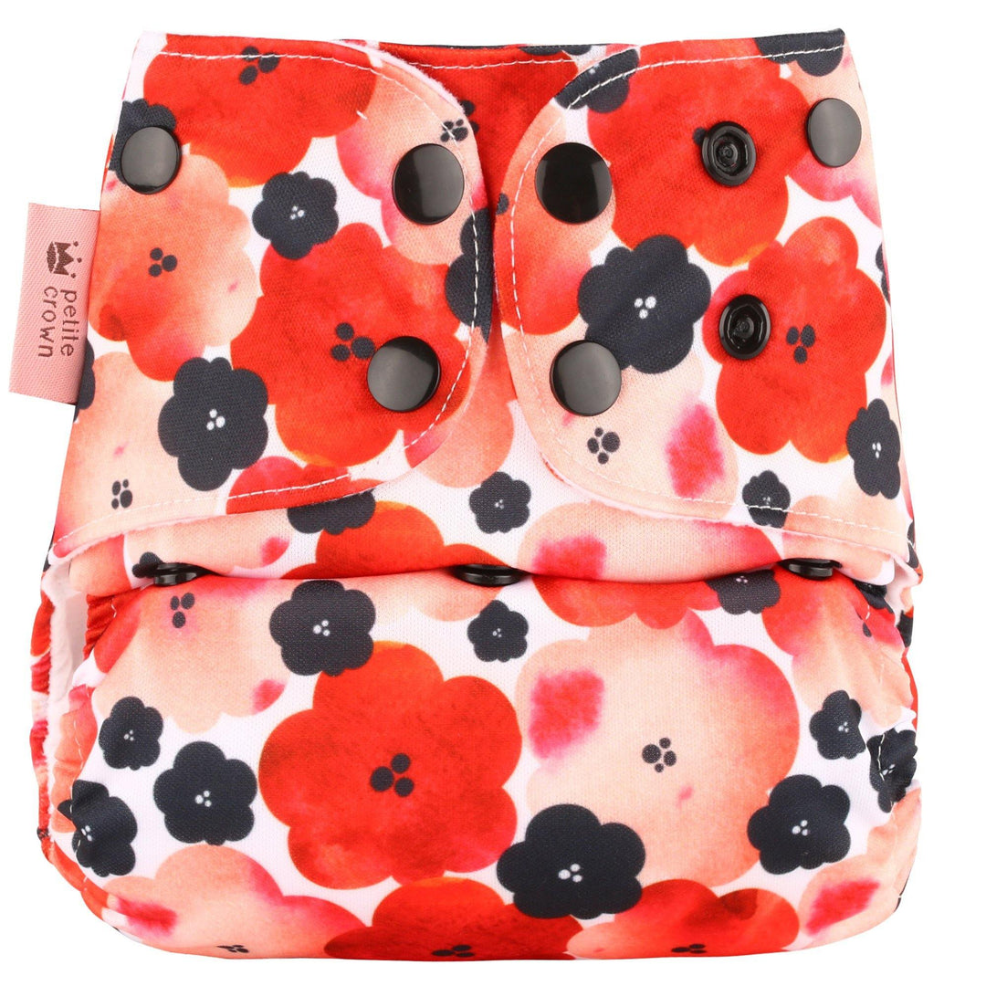 Petite Crown AWJ Pocket/Swim Plus XL Nappy - Multiple Patterns|Summer Sweets Baby