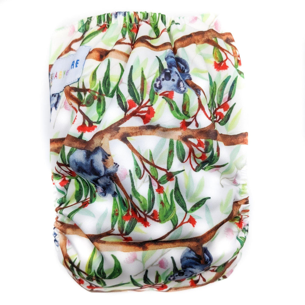 Baby Bare Teddy Side Snap All-in-Two (Ai2) Nappy - Multiple Patterns|Summer Sweets Baby