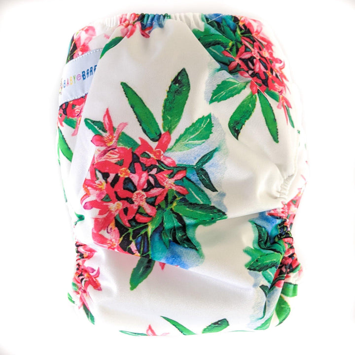 Baby Bare Teddy Side Snap All-in-Two (Ai2) Nappy - Multiple Patterns|Summer Sweets Baby