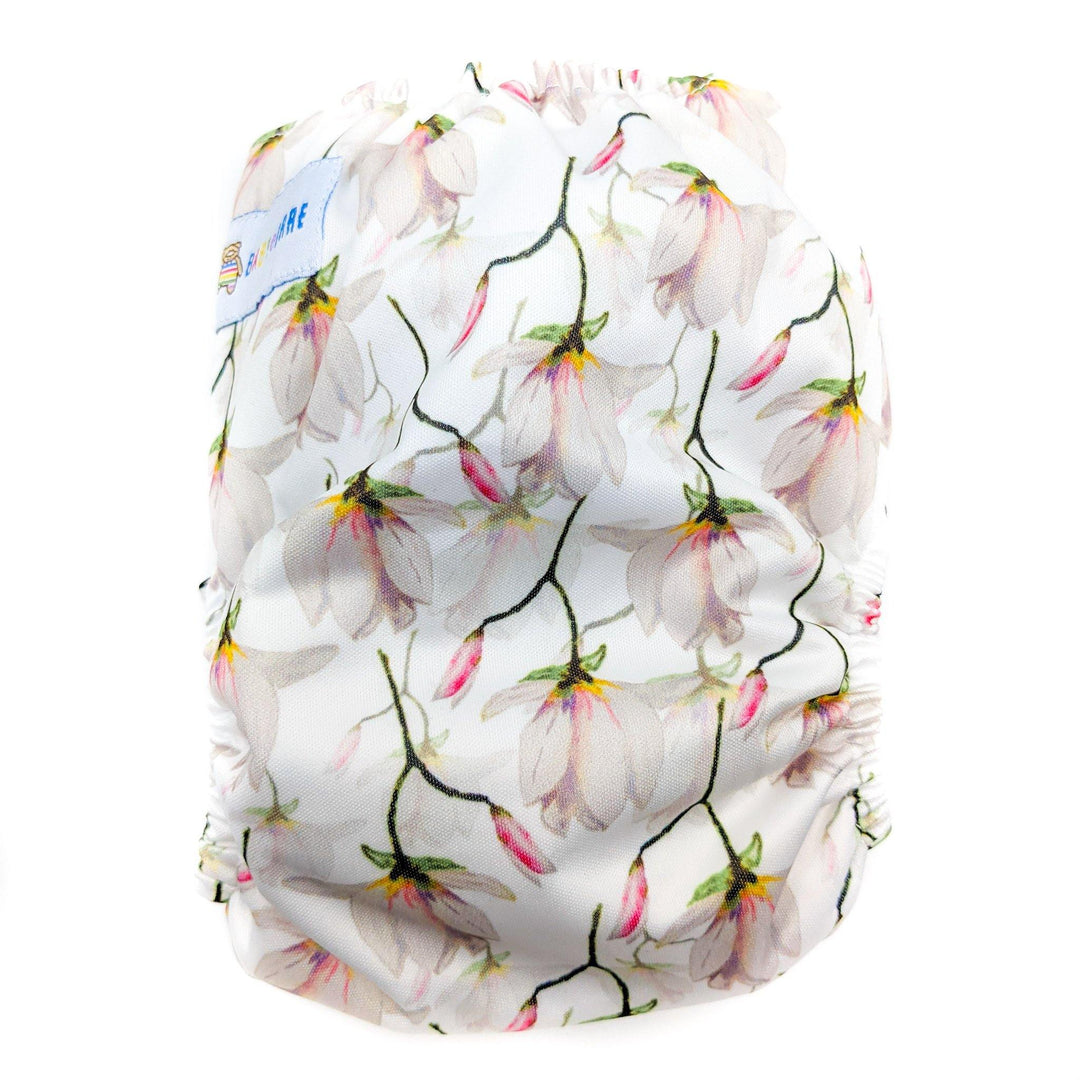 Baby Bare Teddy Side Snap All-in-Two (Ai2) Nappy - Multiple Patterns|Summer Sweets Baby