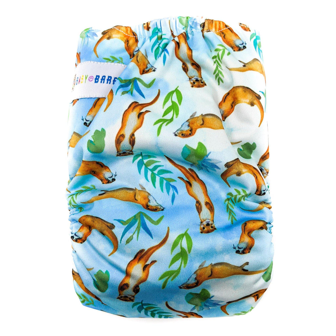 Baby Bare Teddy Side Snap All-in-Two (Ai2) Nappy - Multiple Patterns|Summer Sweets Baby