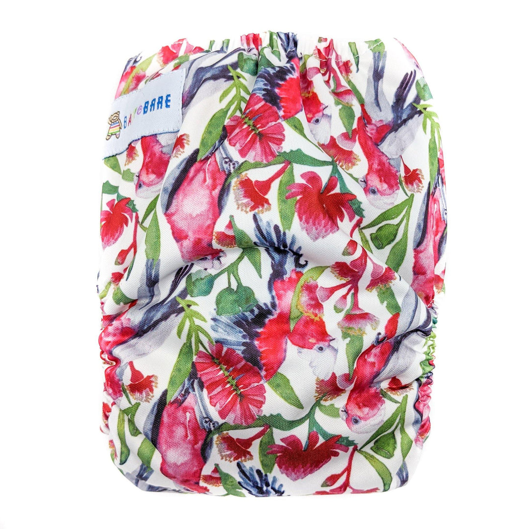 Baby Bare Teddy Side Snap All-in-Two (Ai2) Nappy - Multiple Patterns|Summer Sweets Baby