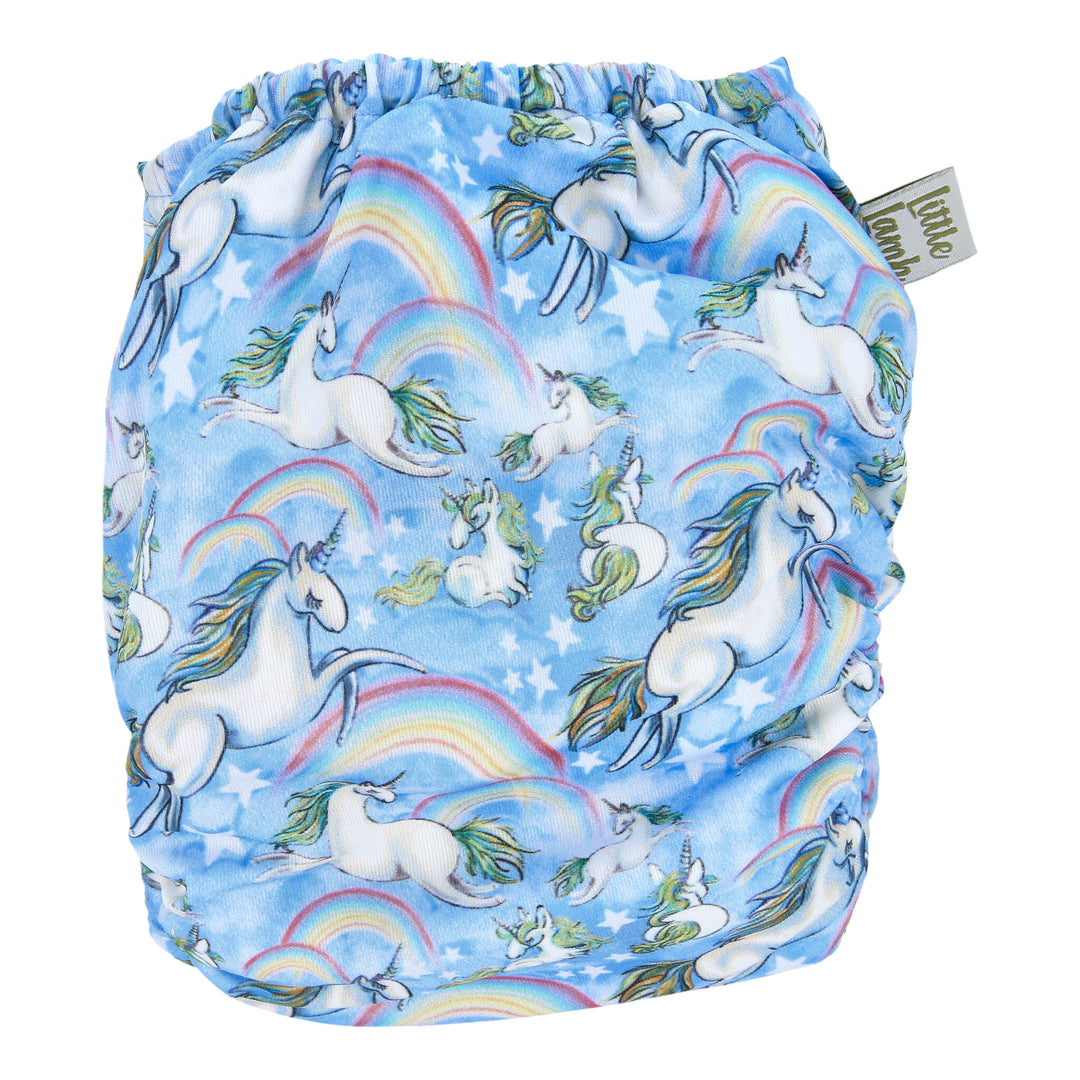 Little Lamb One Size Pocket - Unicorn Dreams