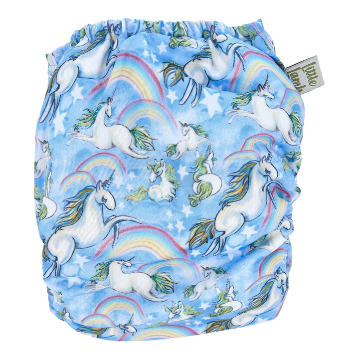 Little Lamb One Size Pocket - Unicorn Dreams
