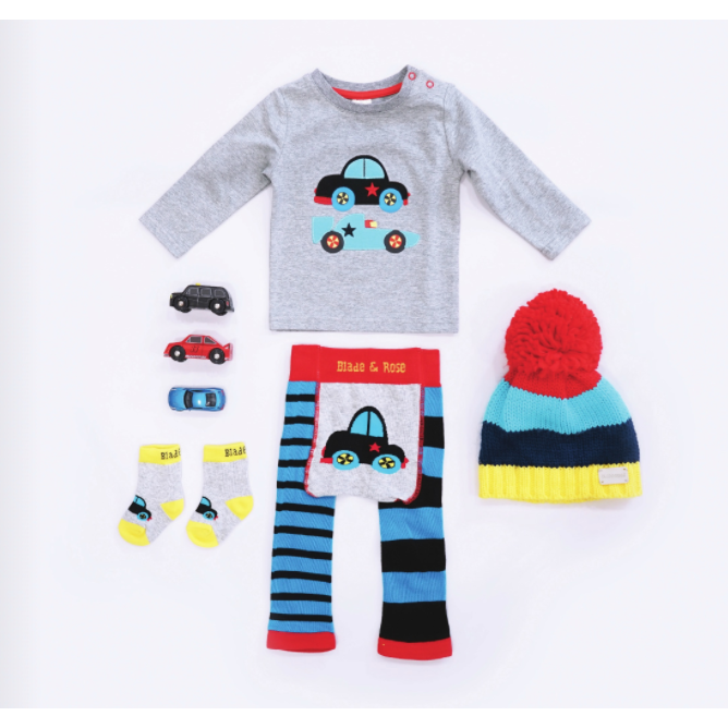 Blade & Rose - Vroom Vroom Car Top|Summer Sweets Baby