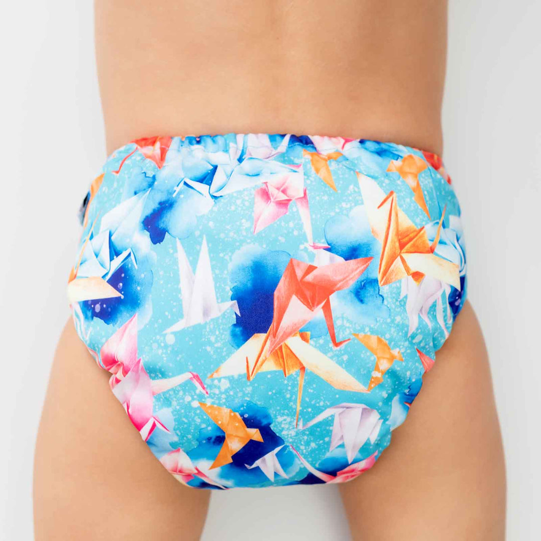 Designer Bums All-in-Two (Ai2) Cloth Nappy - Wishing Crane|Summer Sweets Baby