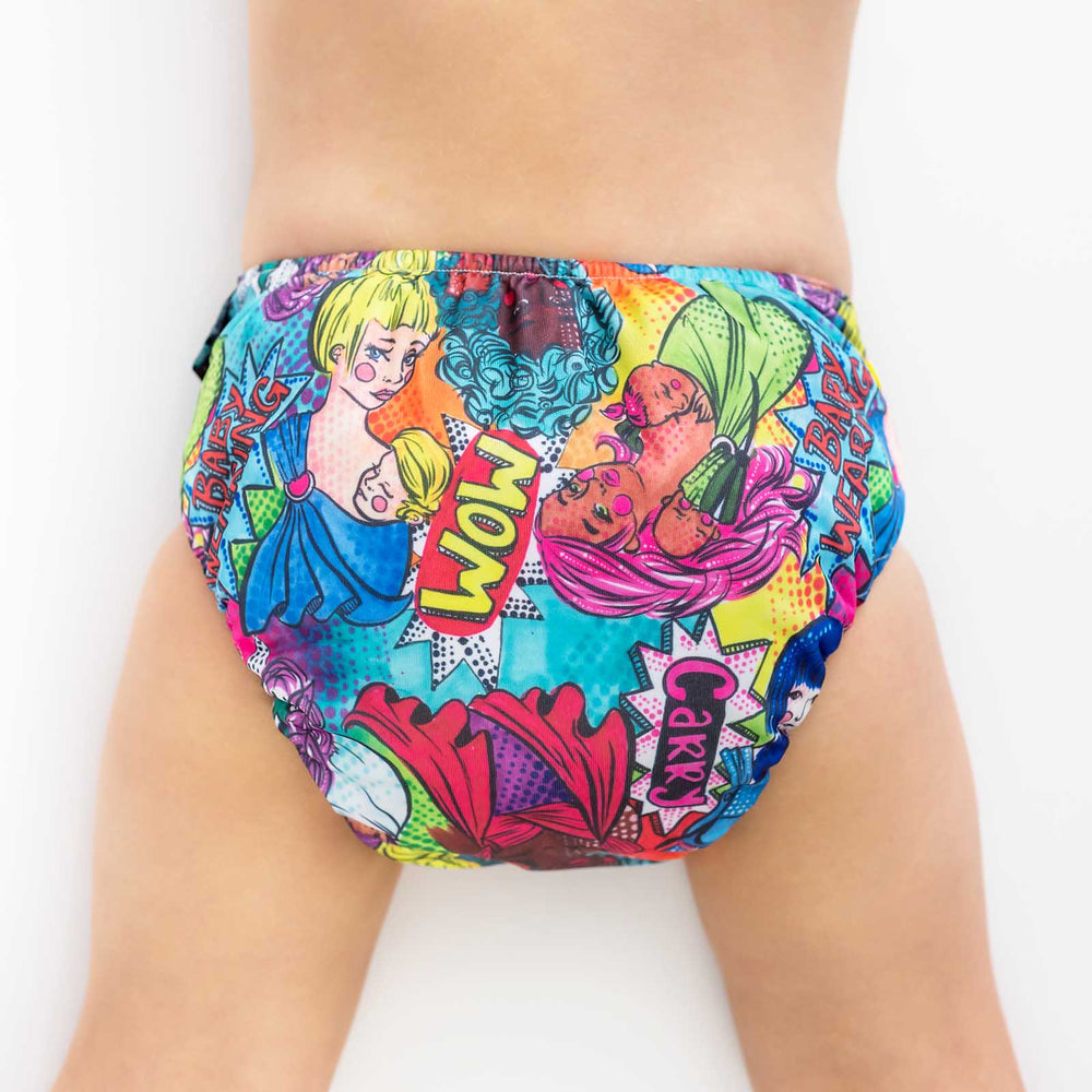 Designer Bums All-in-Two (Ai2) Cloth Nappy - Wow! Love! Carry!|Summer Sweets Baby