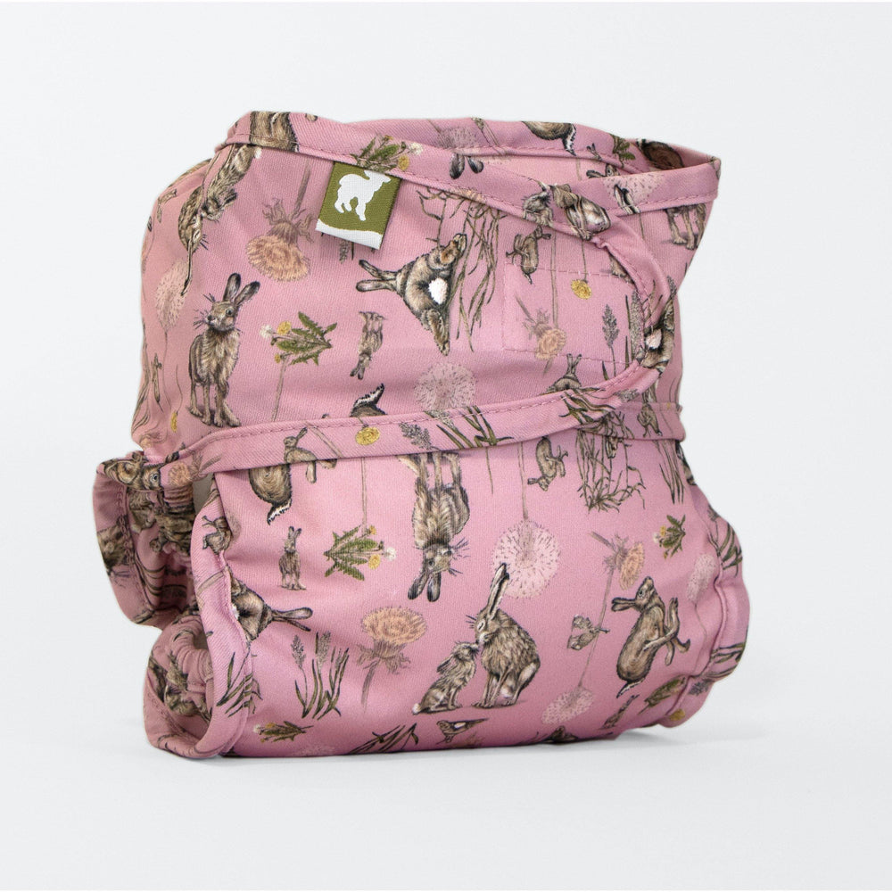 Little Lamb Nappy Cover- Moon Gazer|Summer Sweets Baby