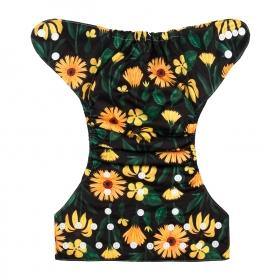 Alva Baby Yellow Flower Pocket Nappy|Summer Sweets Baby