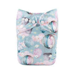 Alva Baby Pastel Balloons Pocket Nappy