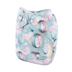 Alva Baby Pastel Balloons Pocket Nappy
