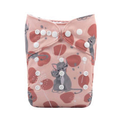 Alva Baby Cat Mom Pocket Nappy
