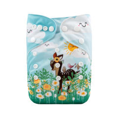 Alva Baby Meadow Deer Pocket Nappy