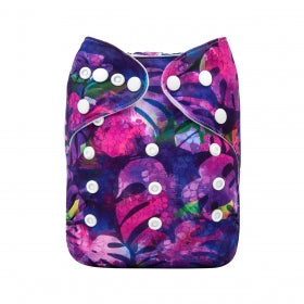 Alva Baby Midnight Monstera Pocket Nappy|Summer Sweets Baby