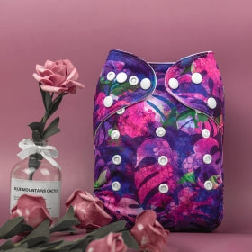 Alva Baby Midnight Monstera Pocket Nappy|Summer Sweets Baby