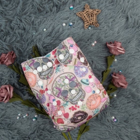 Alva Baby Sweet Sugar Skulls Pocket Nappy|Summer Sweets Baby