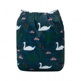 Alva Baby Dark Swans Pocket Nappy|Summer Sweets Baby