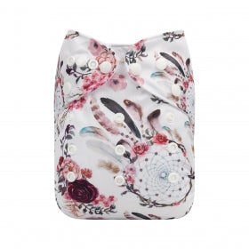 Alva Baby Feather Dream Catcher Pocket Nappy|Summer Sweets Baby