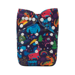 Alva Baby Midnight Monsters Pocket Nappy