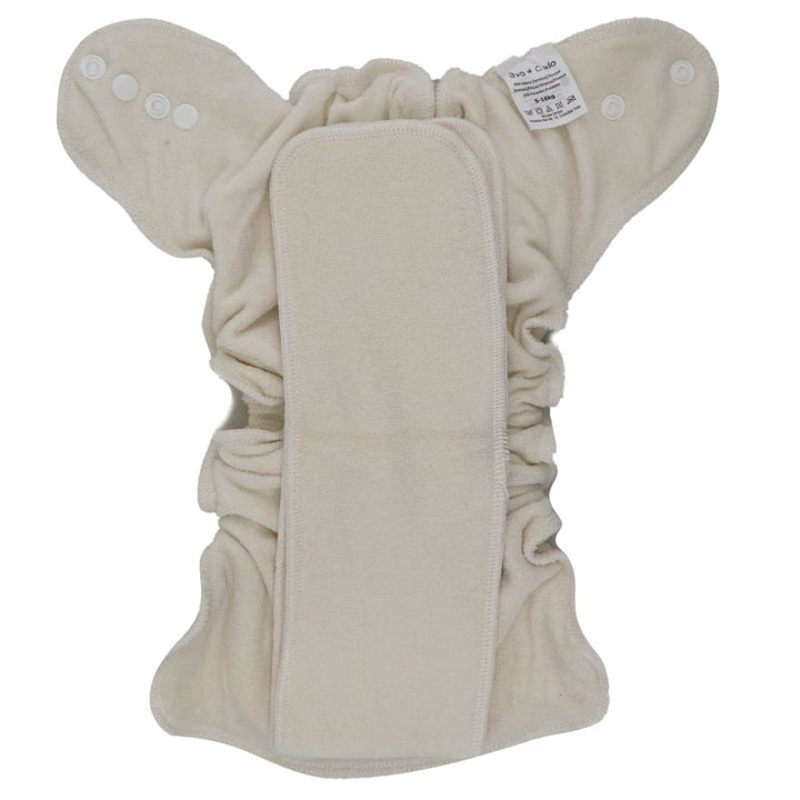 Avo & Cado One Size Bamboo Fitted Nappy