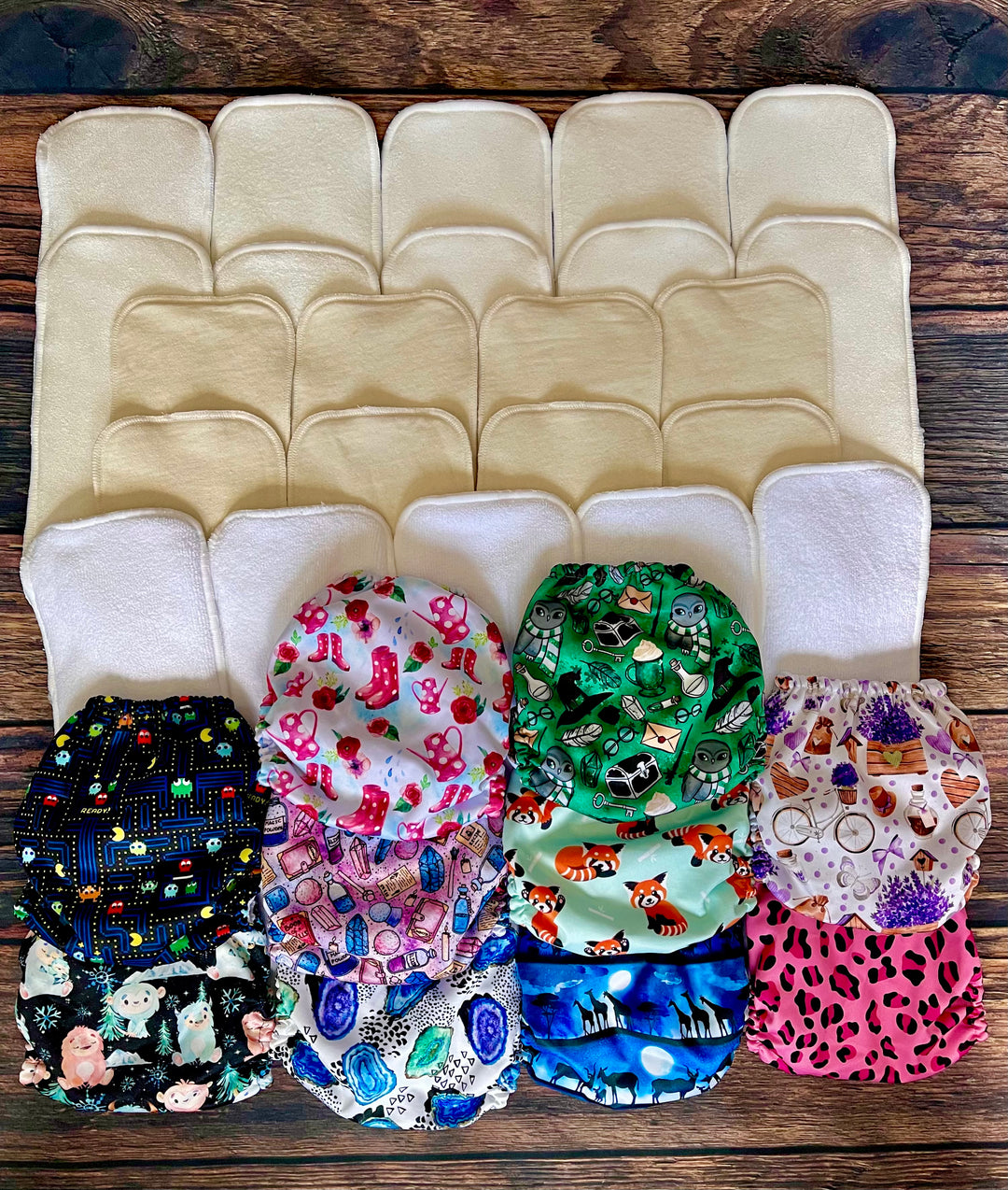 Premium Birth to Potty Nappy Starter Kit Bundle|Summer Sweets Baby