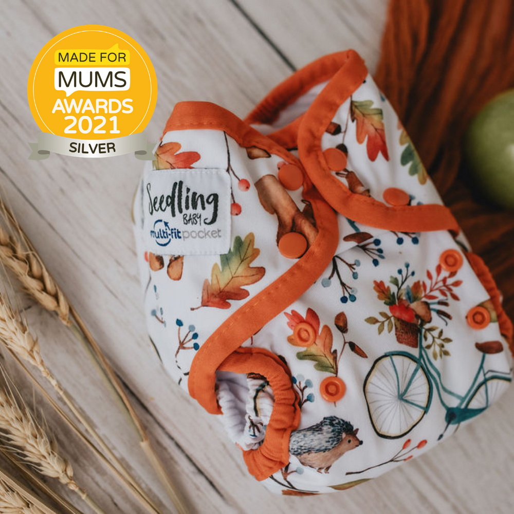 Seedling Baby Multi-Fit Pocket Nappy - Autumn|Summer Sweets Baby