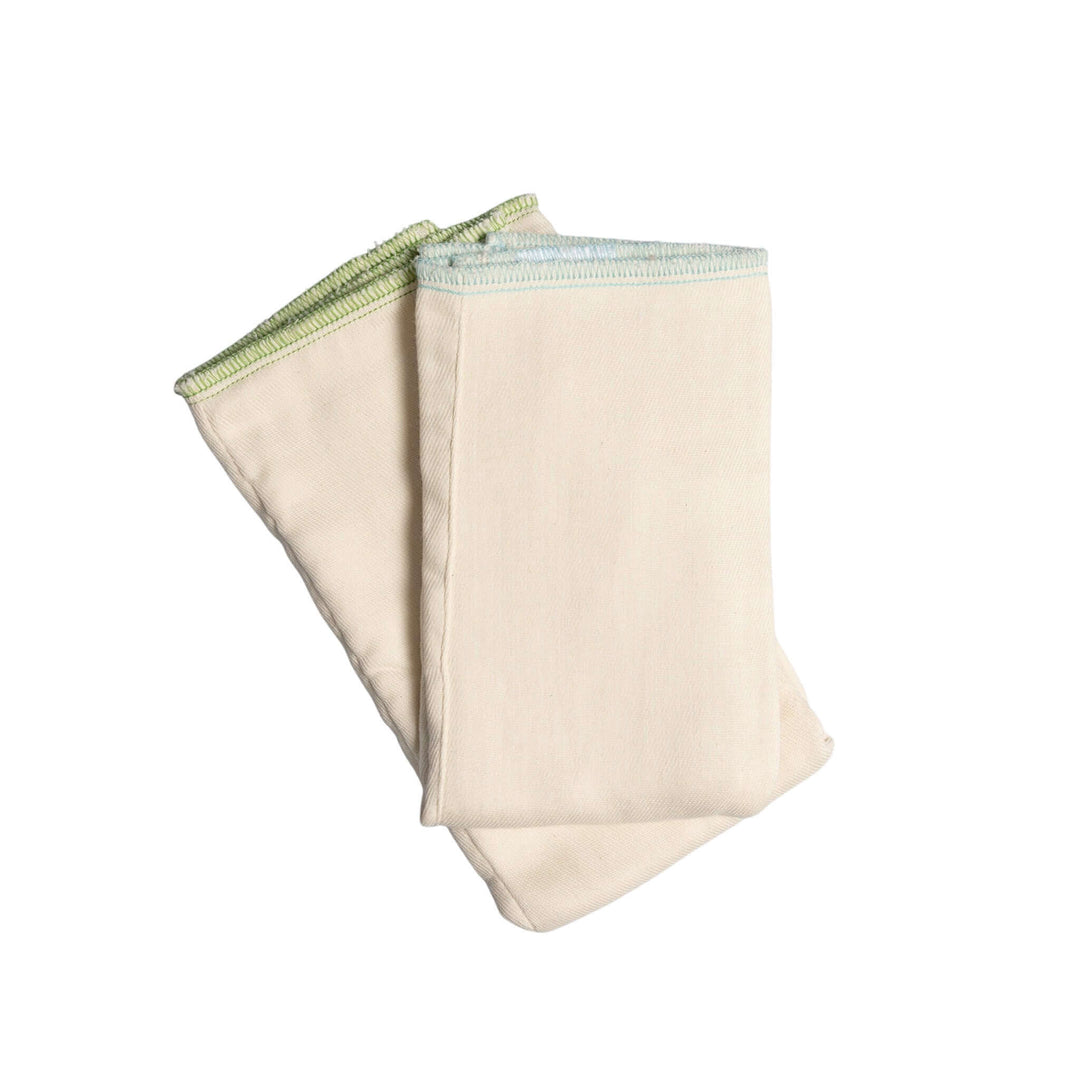 Bayrli Bamboo Cotton Prefold Nappies - Size 1 - 5 or 10 Pack