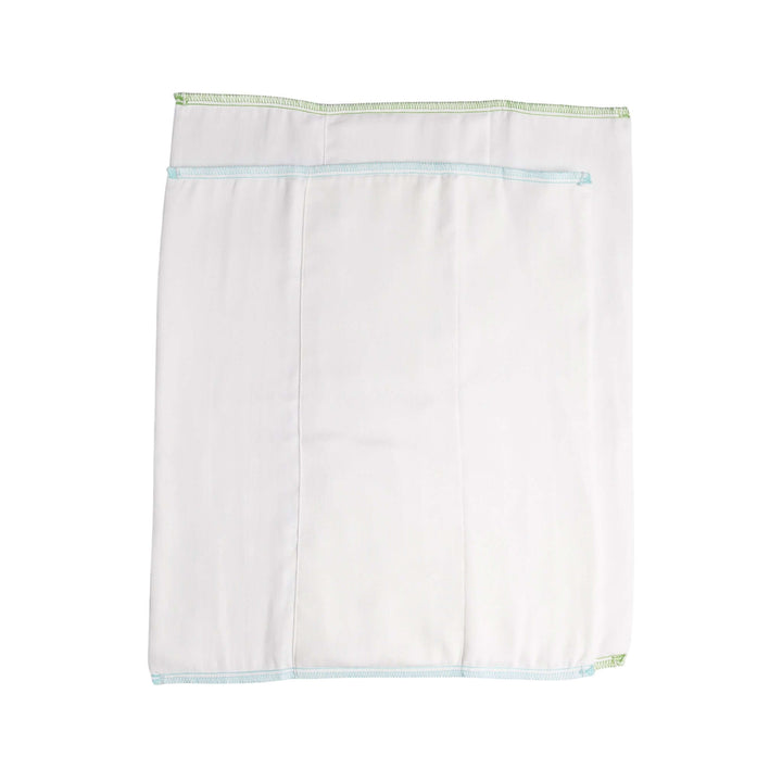 Bayrli Bleached Cotton Prefold Nappies - Size 1 - 5 or 10 Pack
