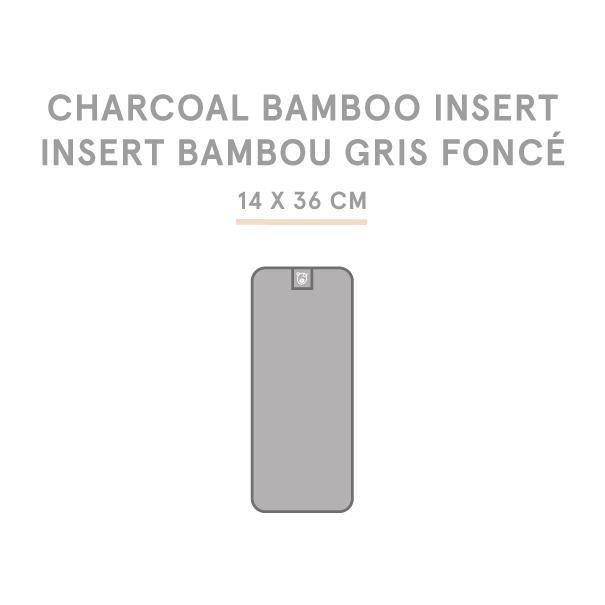 La Petite Ourse 4 Layer Charcoal Bamboo Insert - 2 Pack|Summer Sweets Baby