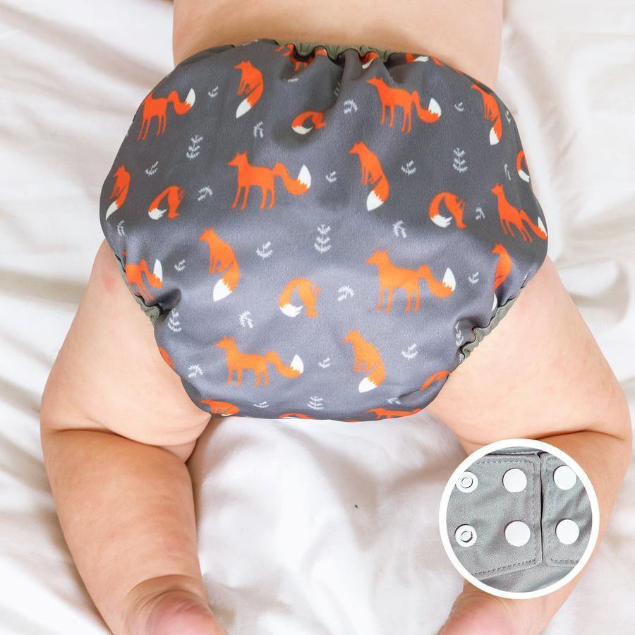 La Petite Ourse One Size Nappy Cover - Little Fox|Summer Sweets Baby