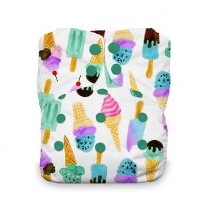 Thirsties Stay Dry Natural All-in-One - Snap - Multiple Patterns|Summer Sweets Baby
