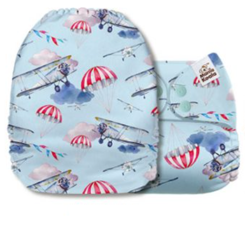 Mama Koala Planes & Parachutes Pocket Nappy|Summer Sweets Baby
