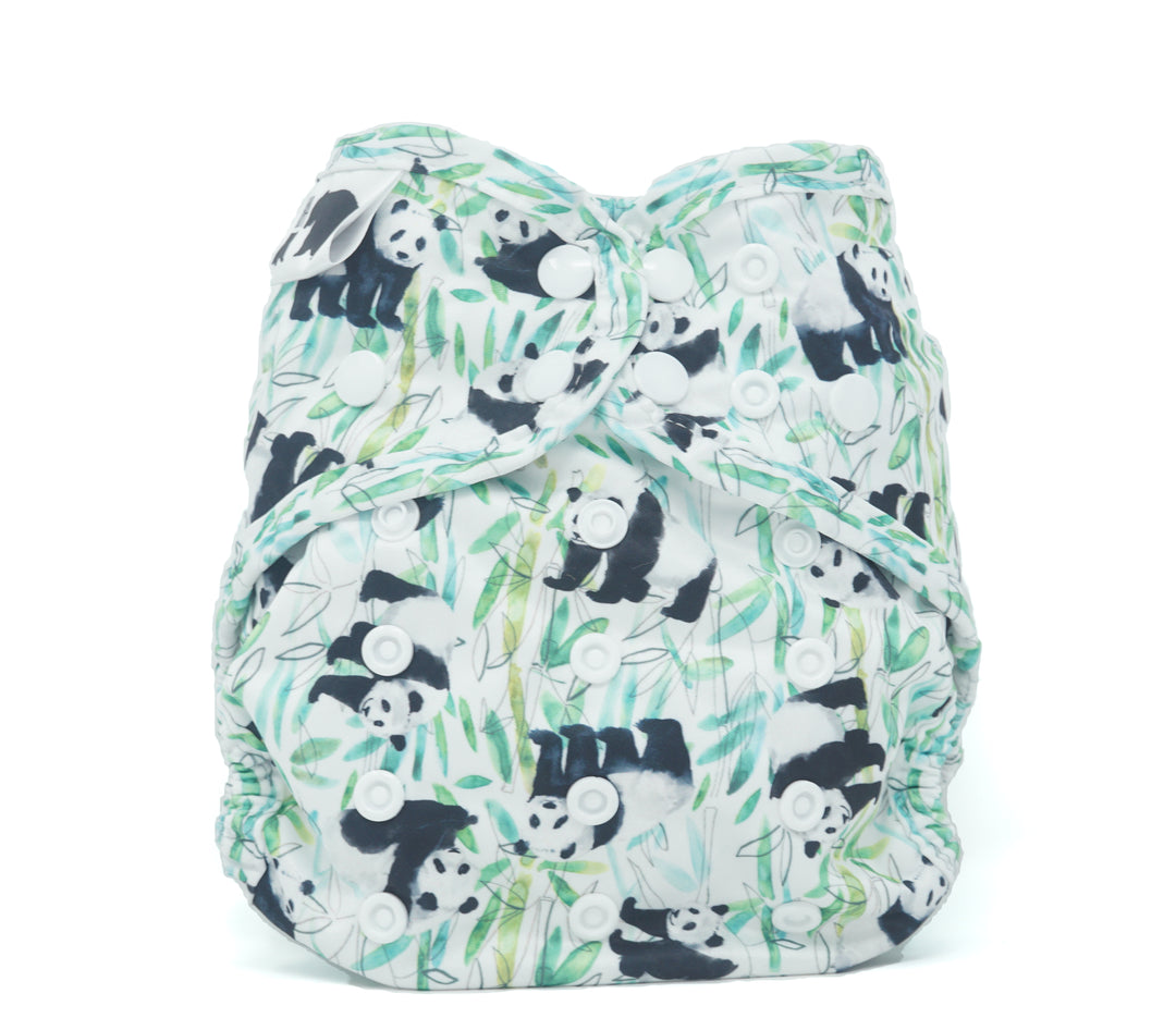 Bear Bott Bamboo All-in-One Nappy - Multiple Patterns|Summer Sweets Baby