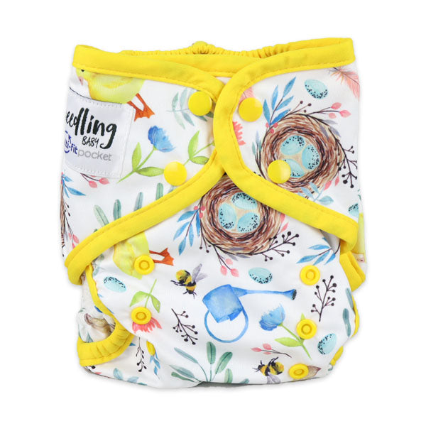 Seedling Baby Multi-Fit Pocket Nappy - Spring|Summer Sweets Baby