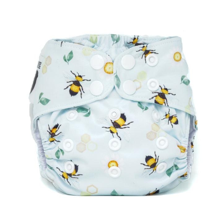 Bear Bott Newborn All-in-Two Nappy - Multiple Patterns|Summer Sweets Baby