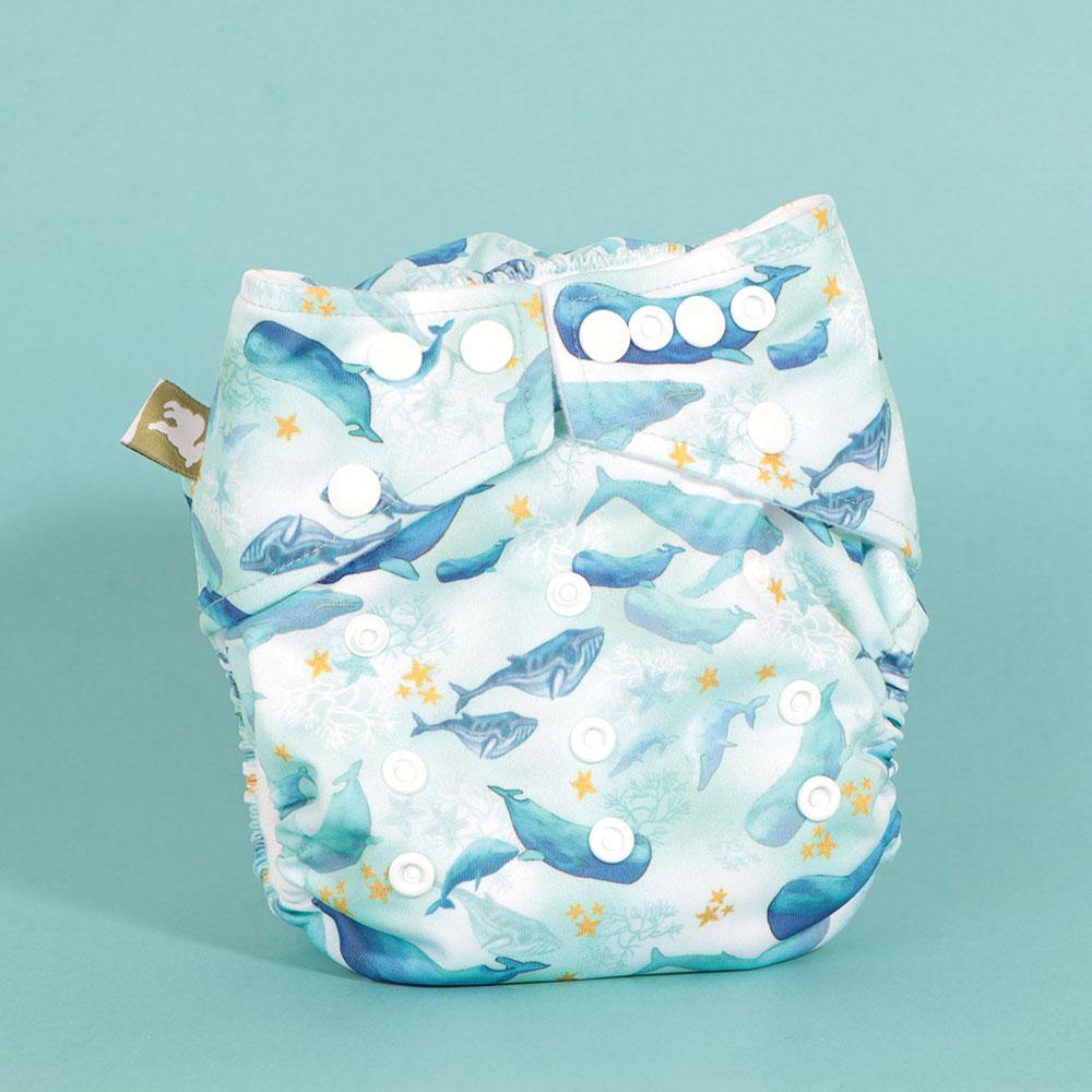 Little Lamb One Size Pocket - Under the Sea|Summer Sweets Baby