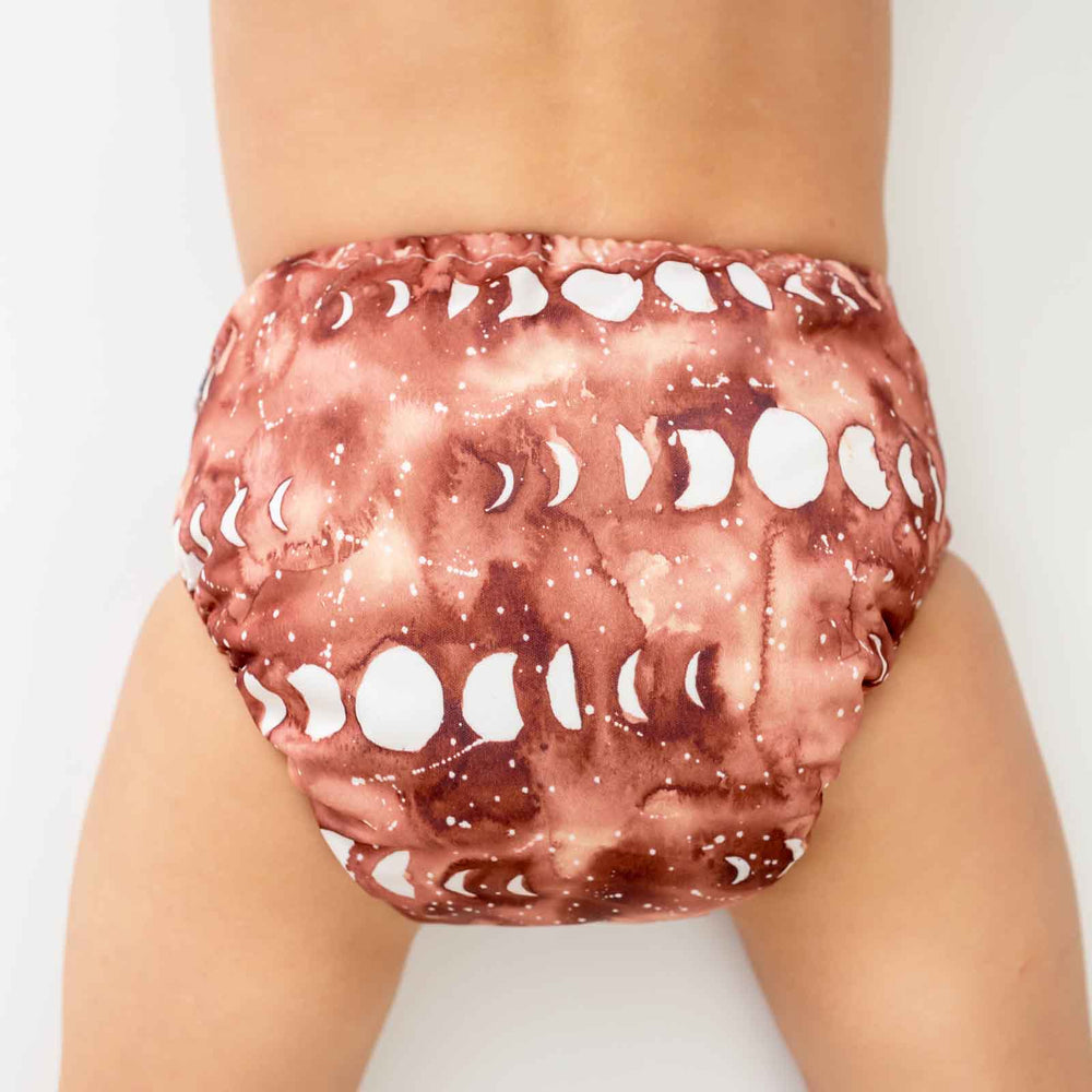 Designer Bums All-in-Two (Ai2) Cloth Nappy - Acorn Moon|Summer Sweets Baby